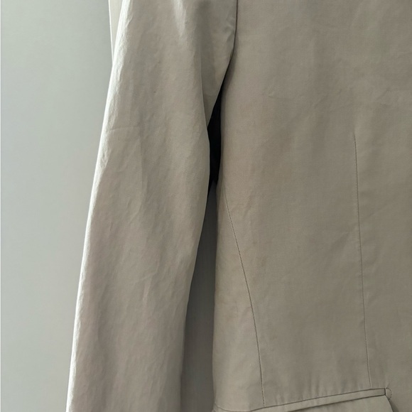 Theory blazer jacket 2 button tan cream size 38 short MENS - Picture 13 of 15